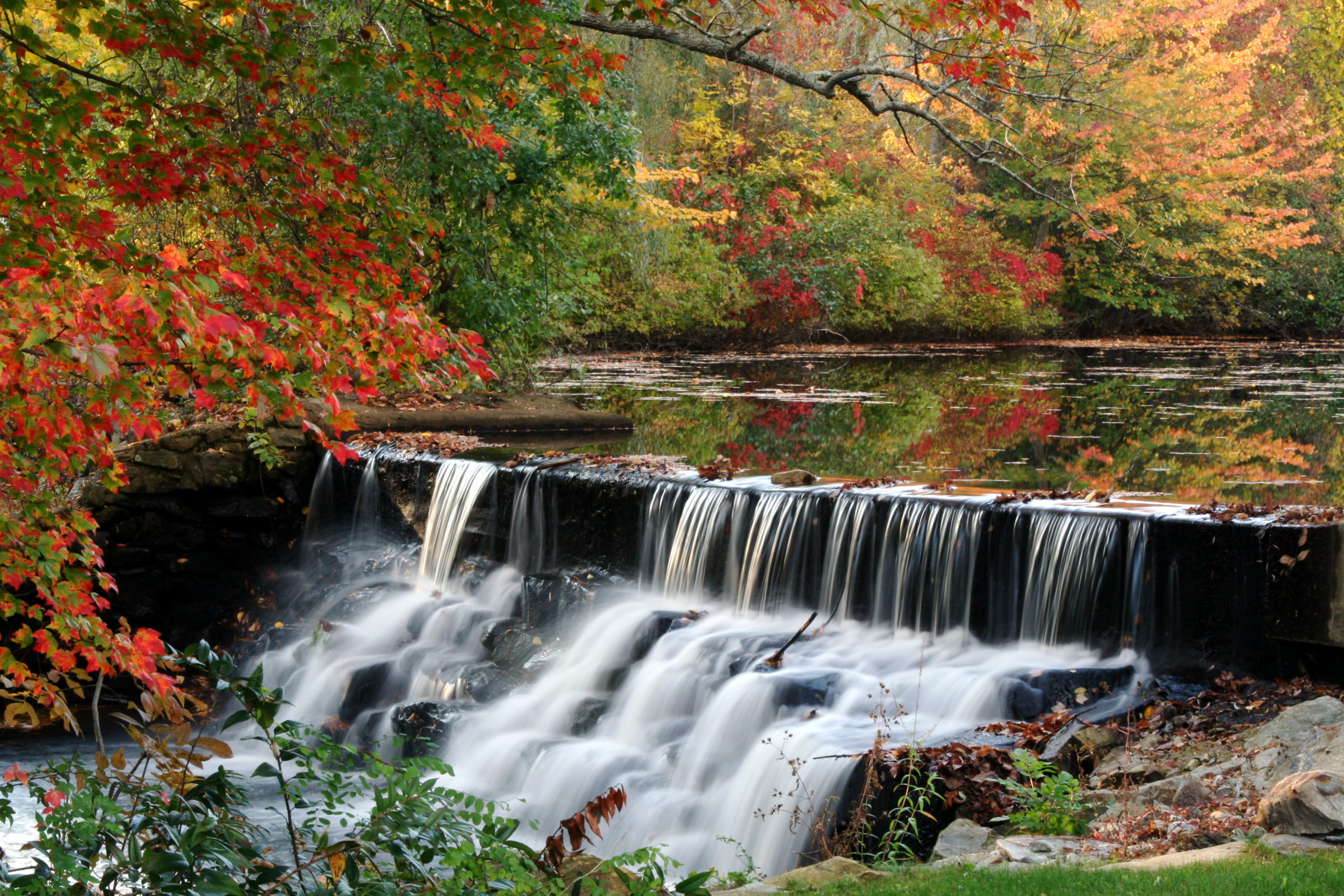 Autumn Waterfall